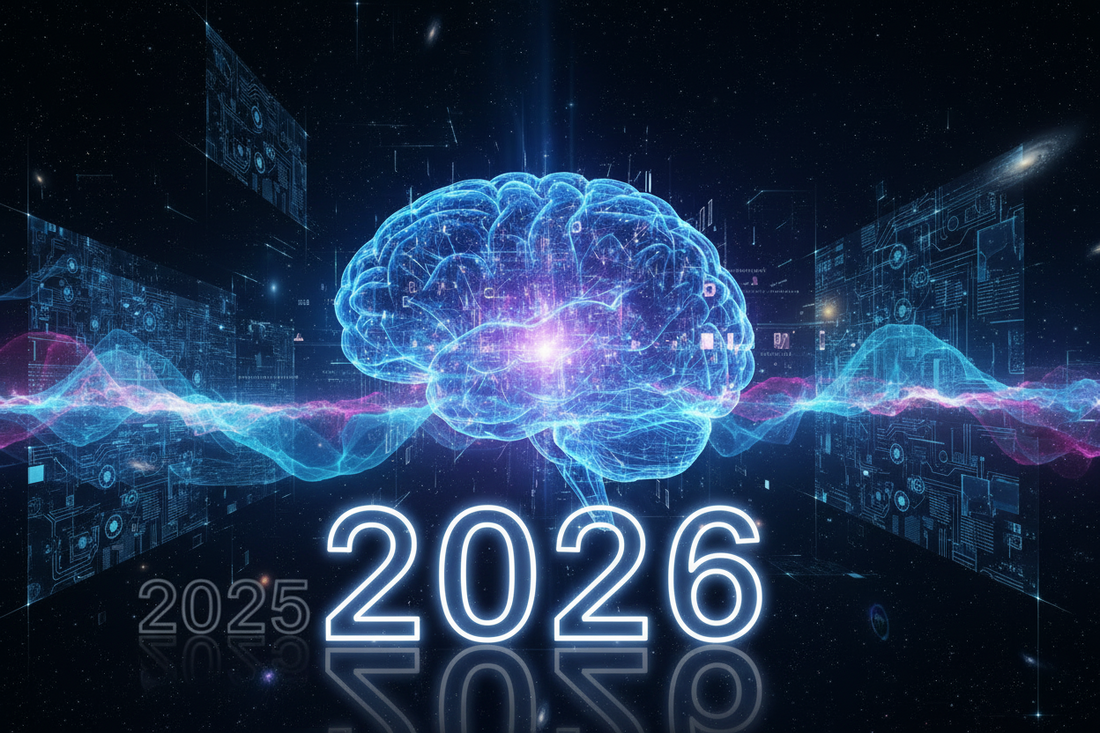 Visual representation of 2026 ecommerce trends including mobile commerce, AI automation, sustainability, and subscription models